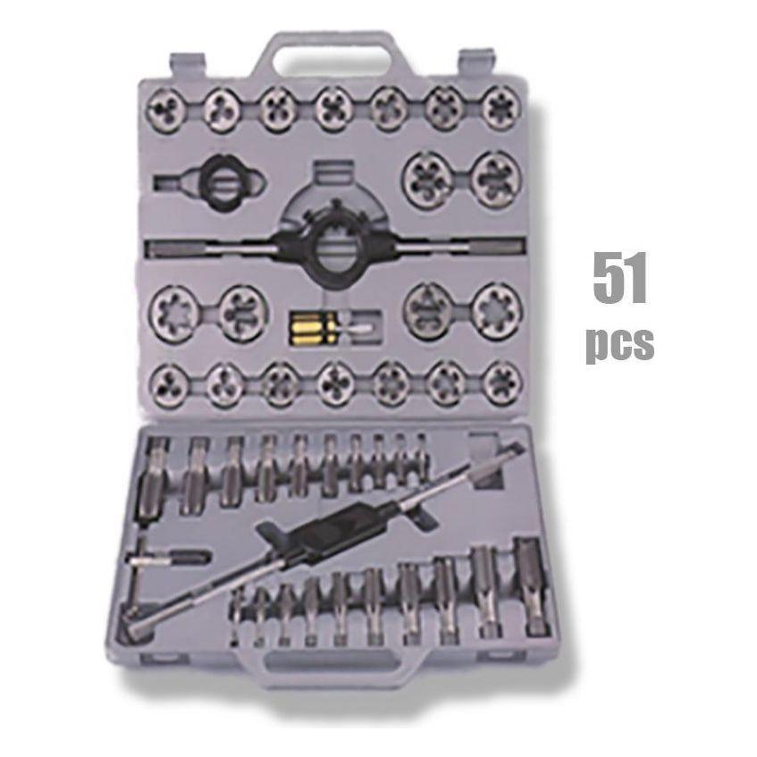 SKS Tap & Die Set (51pcs) Alloy Steel - Goldpeak Tools PH SKS SKS Tap & Die Set (51pcs) Alloy Steel - Goldpeak Tools PH SKS